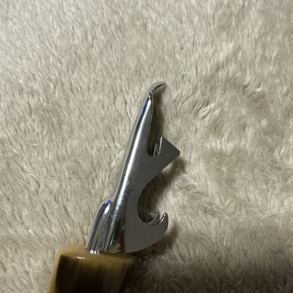 Vintage Ever-Wear TRAV-L-BAR Bakelite Handle Stainless Steel Can & Bottle Opener - Picture 6 of 7